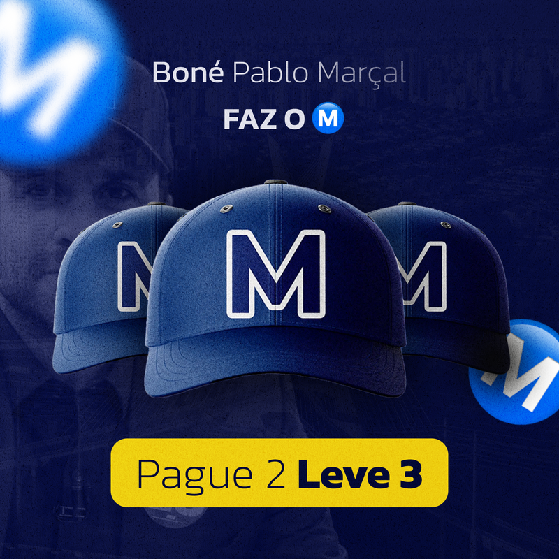 Boné Pablo Marçal - Pague 2, Leve 3! [Frete Grátis]